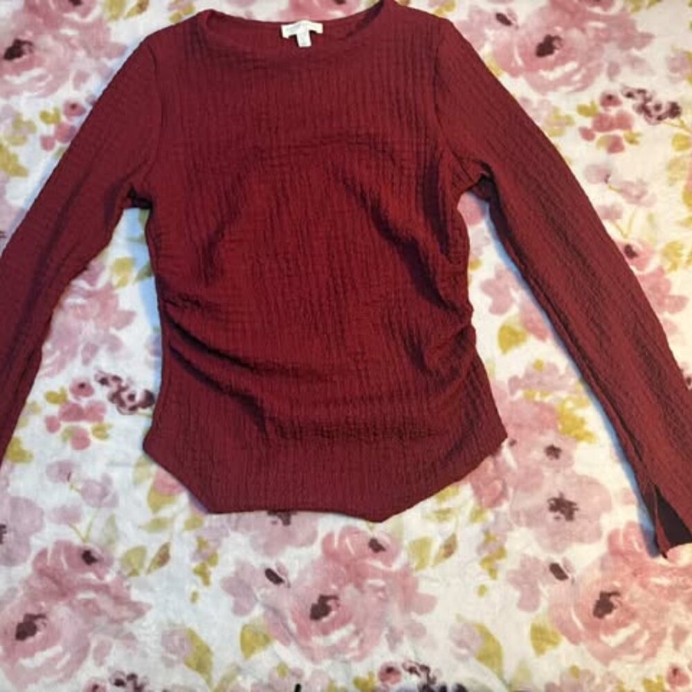 Dark Red Popcorn top